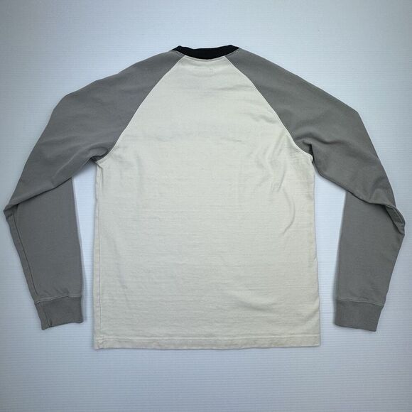 Lucky Brand Sweatshirt Mens Large Embroidered HAMBURG Crew Neck - Picture 3 of 7